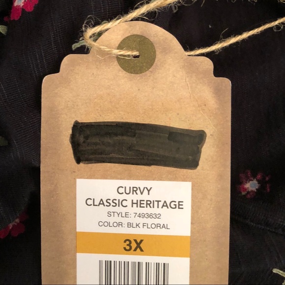 ❌SOLD❌🌸Host Pick🌸Black Floral Dress Long Sleeves - Picture 7 of 8